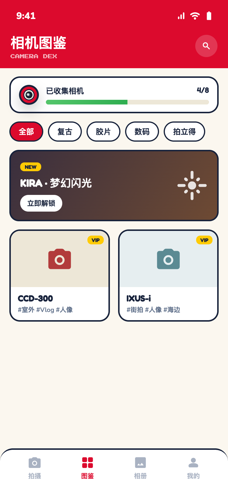 相机图鉴